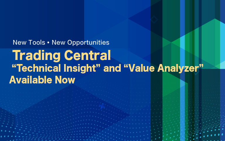 Trading Central 'Technical Insight' and 'Value Analyzer'