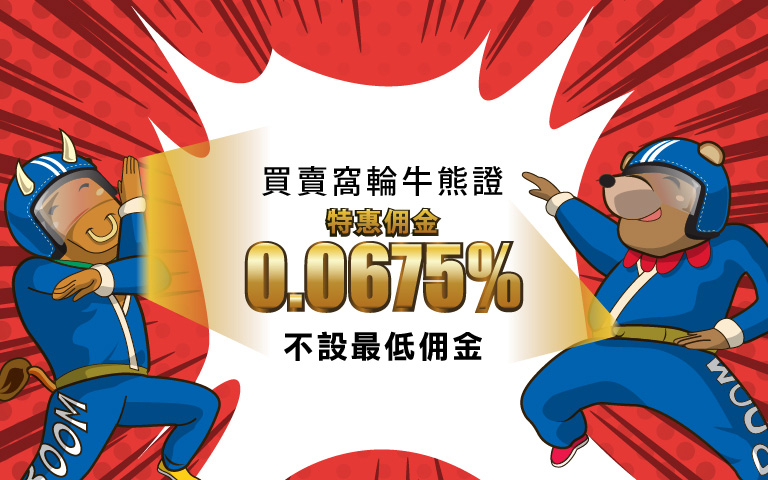 特惠佣金0.0675%