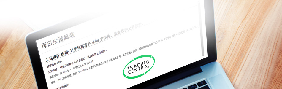 Trading Central技術分析